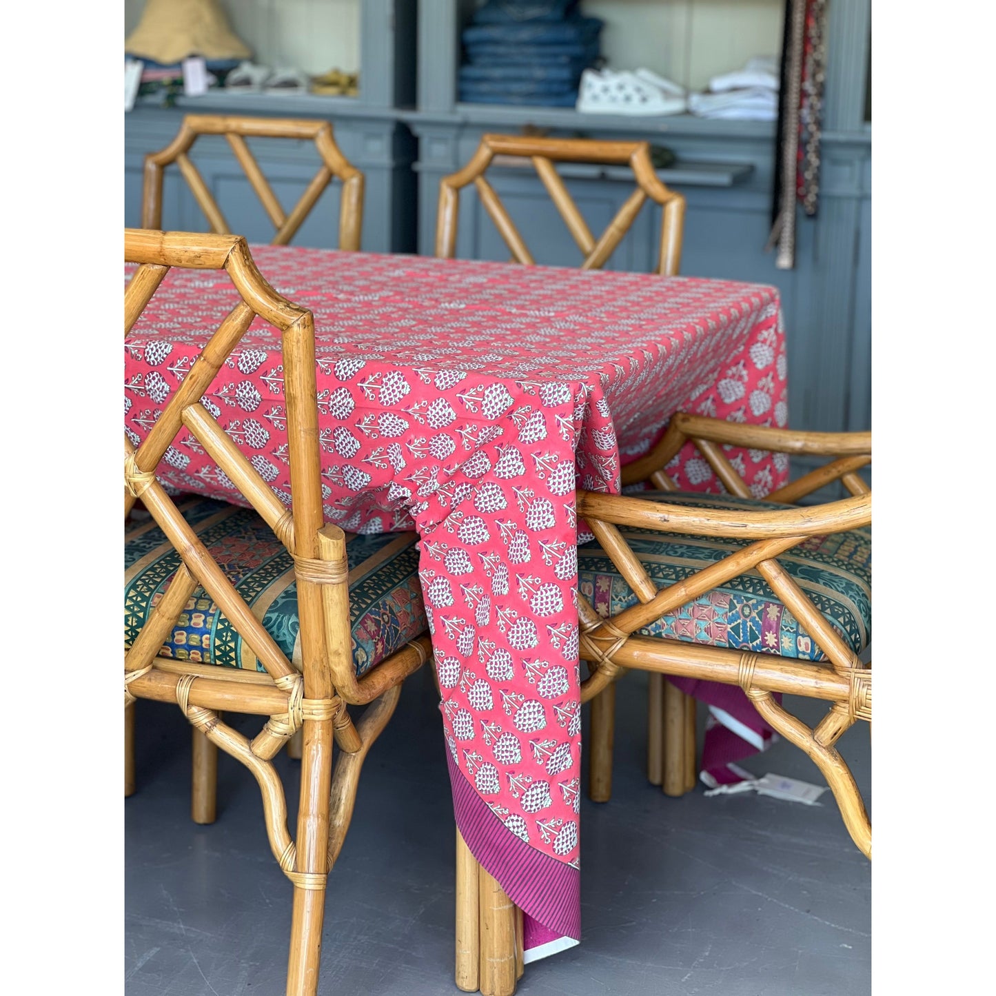 Vintage Cane Dining Setting WAS $1100