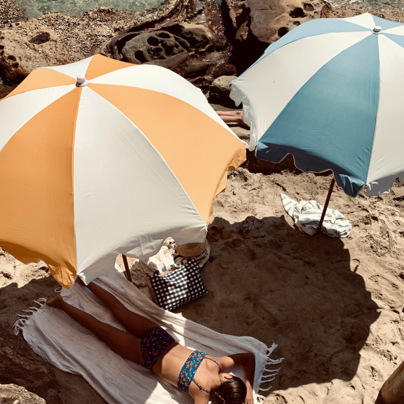 Basil Bangs Weekend Umbrella Marigold
