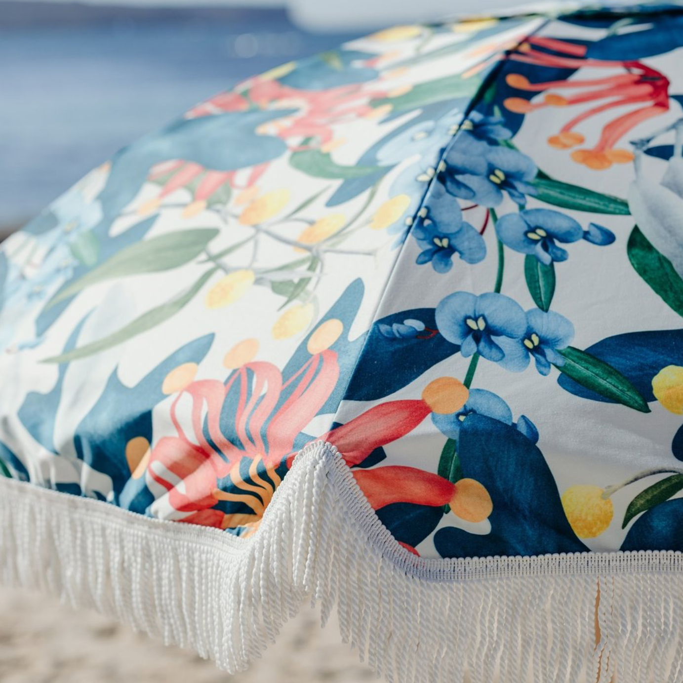 Basil Bangs Field Day Premium Beach Umbrella Belinda s Store Yamba