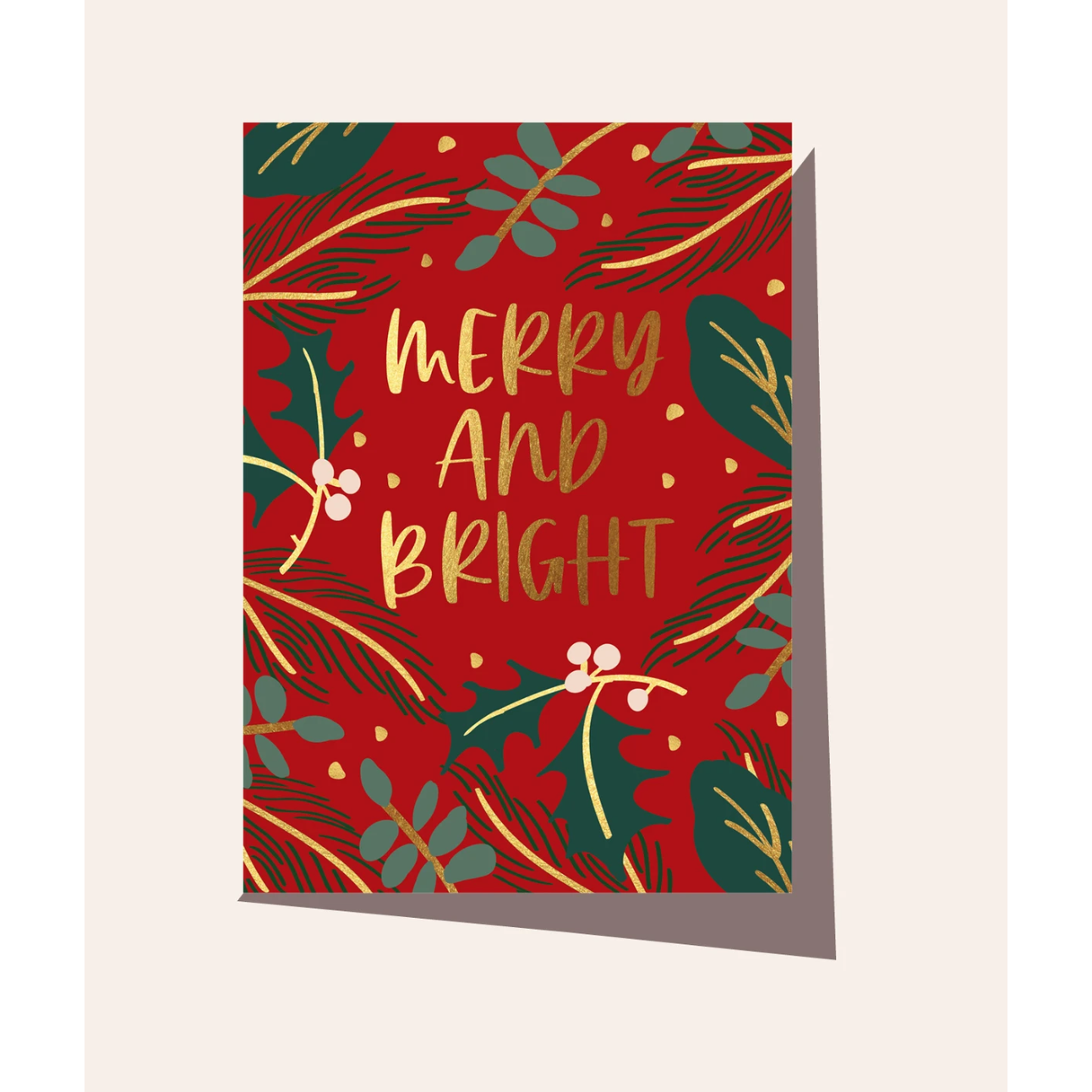 Elm Paper Christmas Card WAS $7 NOW $3.50