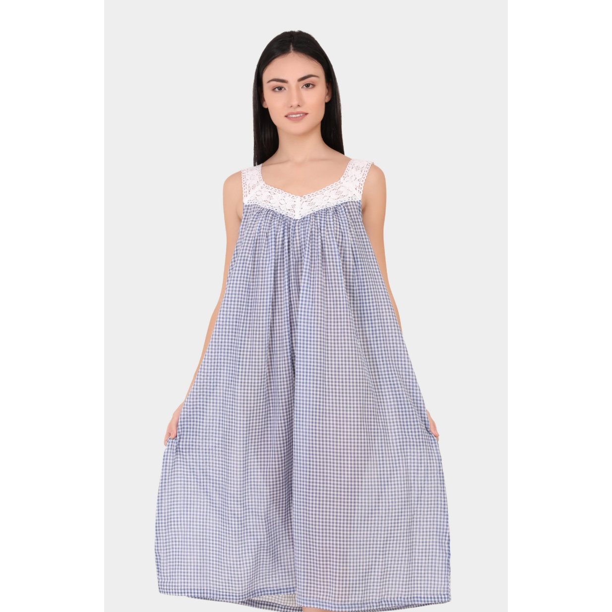 Laced V-Neck Nightie HALF PRICE