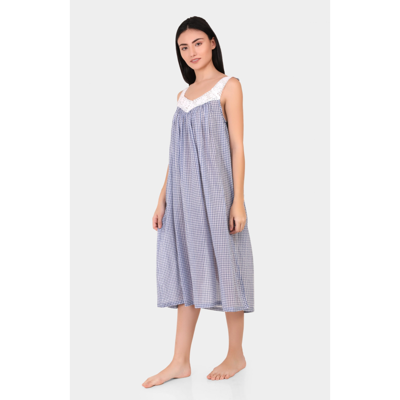 Laced V-Neck Nightie HALF PRICE