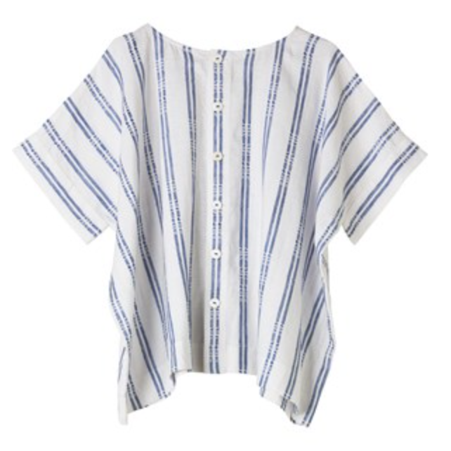 Porcelain China T Top Stripe