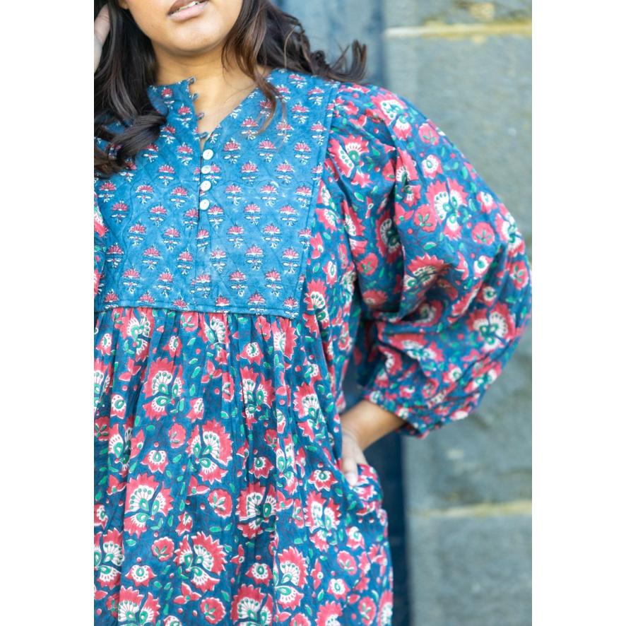 Mandalay Designs Folk Love Smock Dress