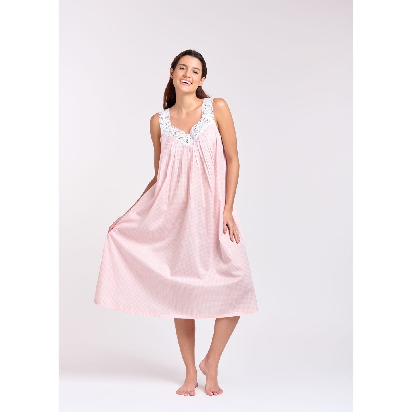 Laced V-Neck Nightie HALF PRICE