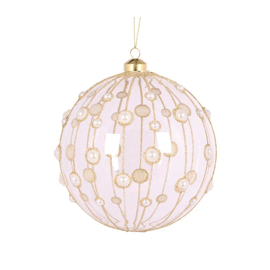Clear Pearl Bauble