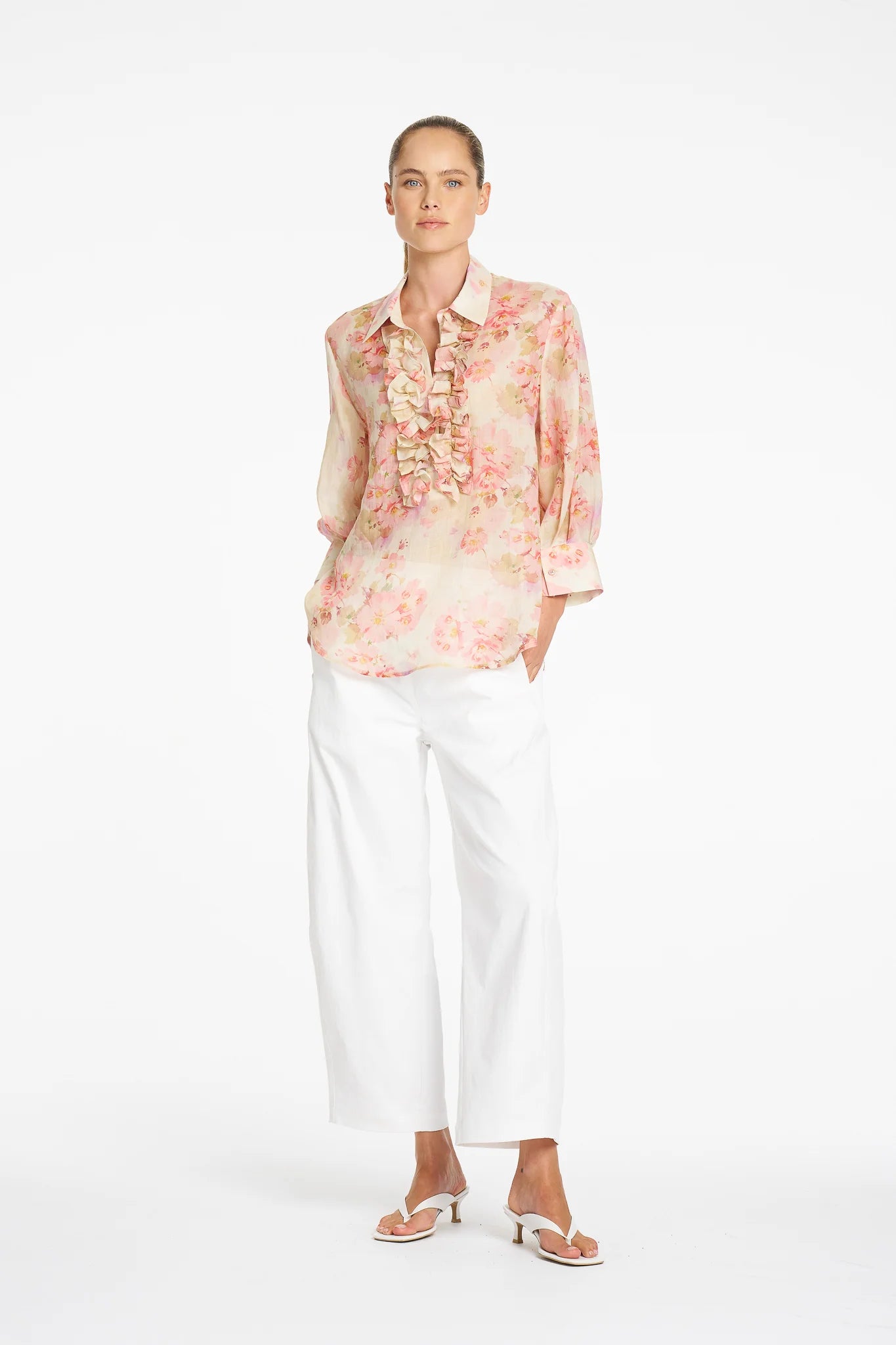 Mela Purdie Ruffle Resort Top