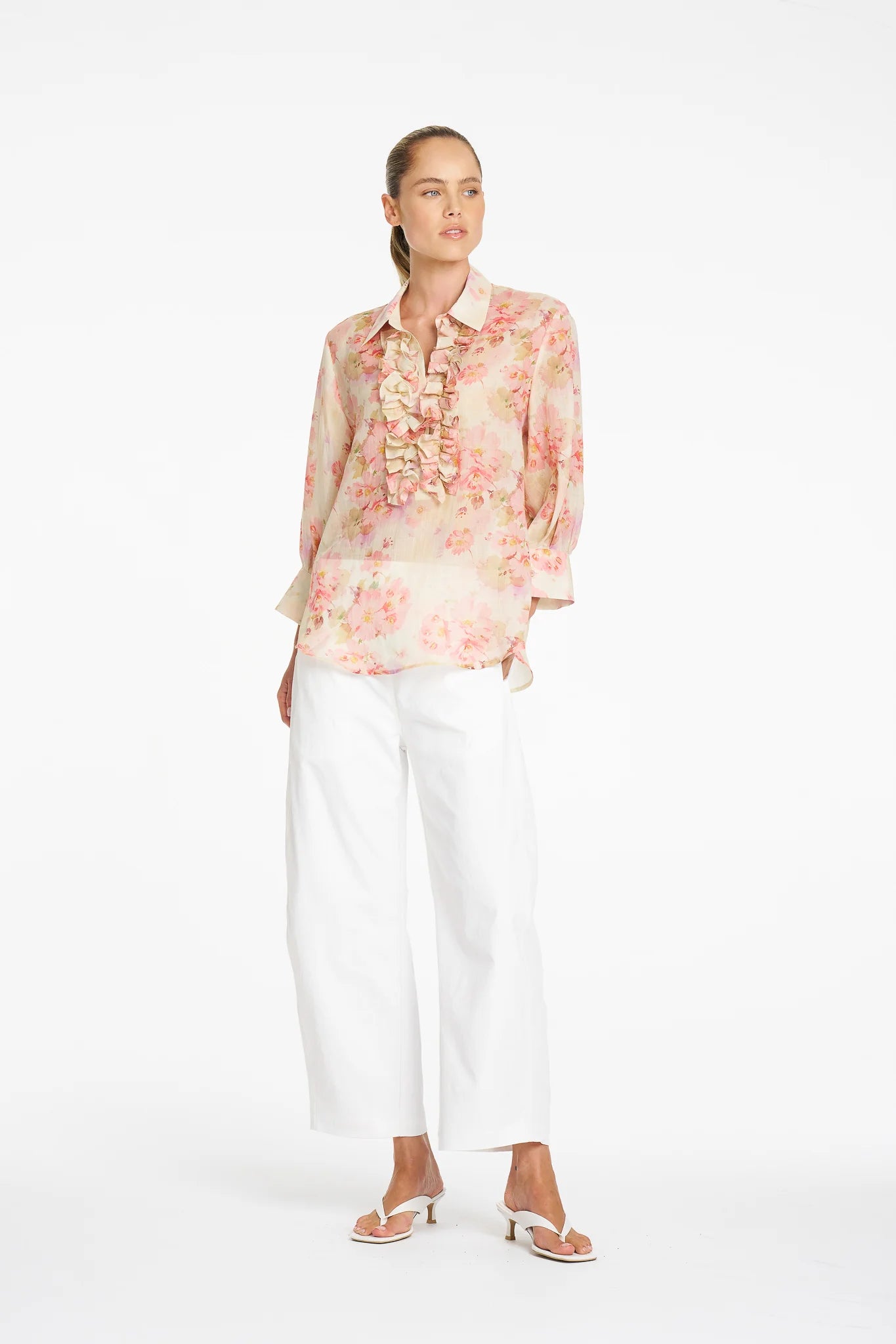 Mela Purdie Ruffle Resort Top