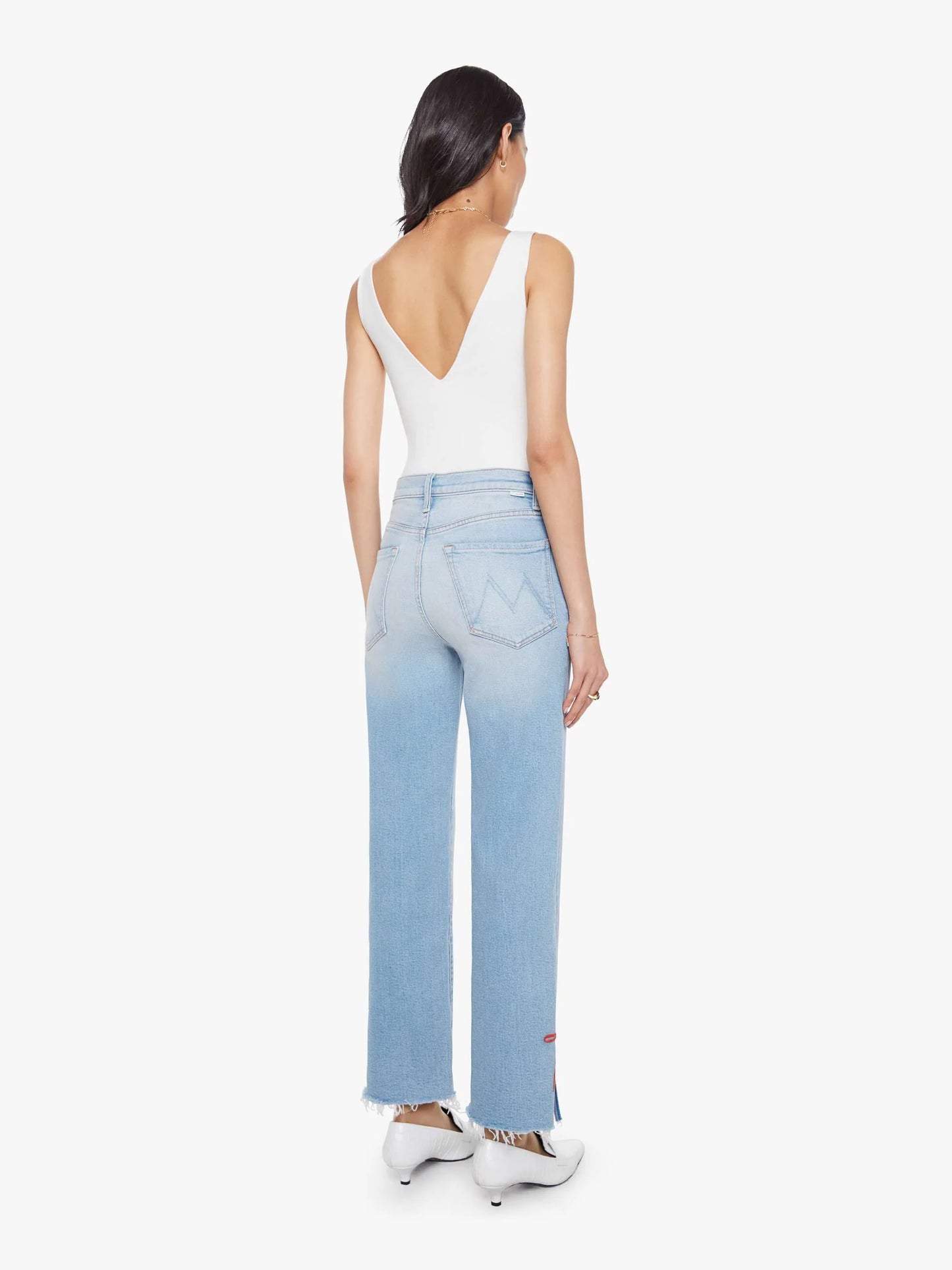 Mother The Rambler Zip Slice Hover Fray