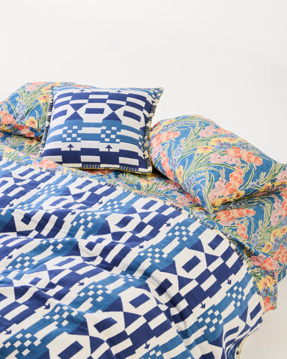 Kip & Co X Anna Spiro Tik Tak Woven Cushion