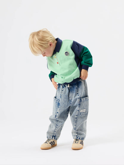 Goldie + Ace Kit Denim Pocket Pant