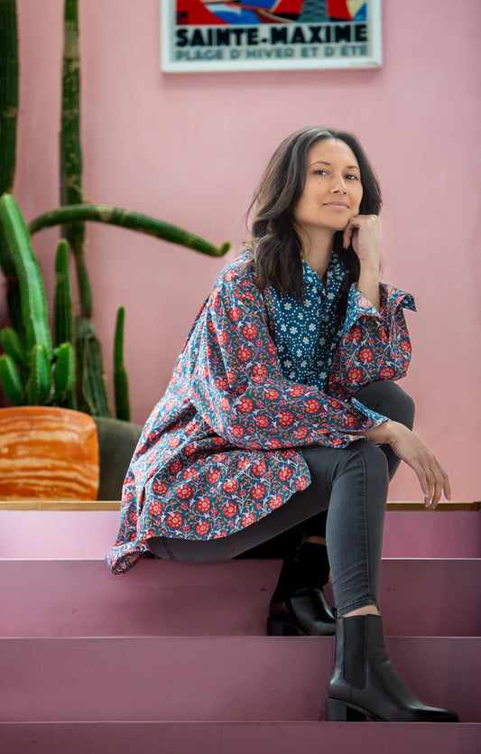 Mandalay Patched Floral Shirt