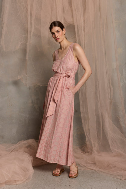 Milazzo Belted Maxi Dress