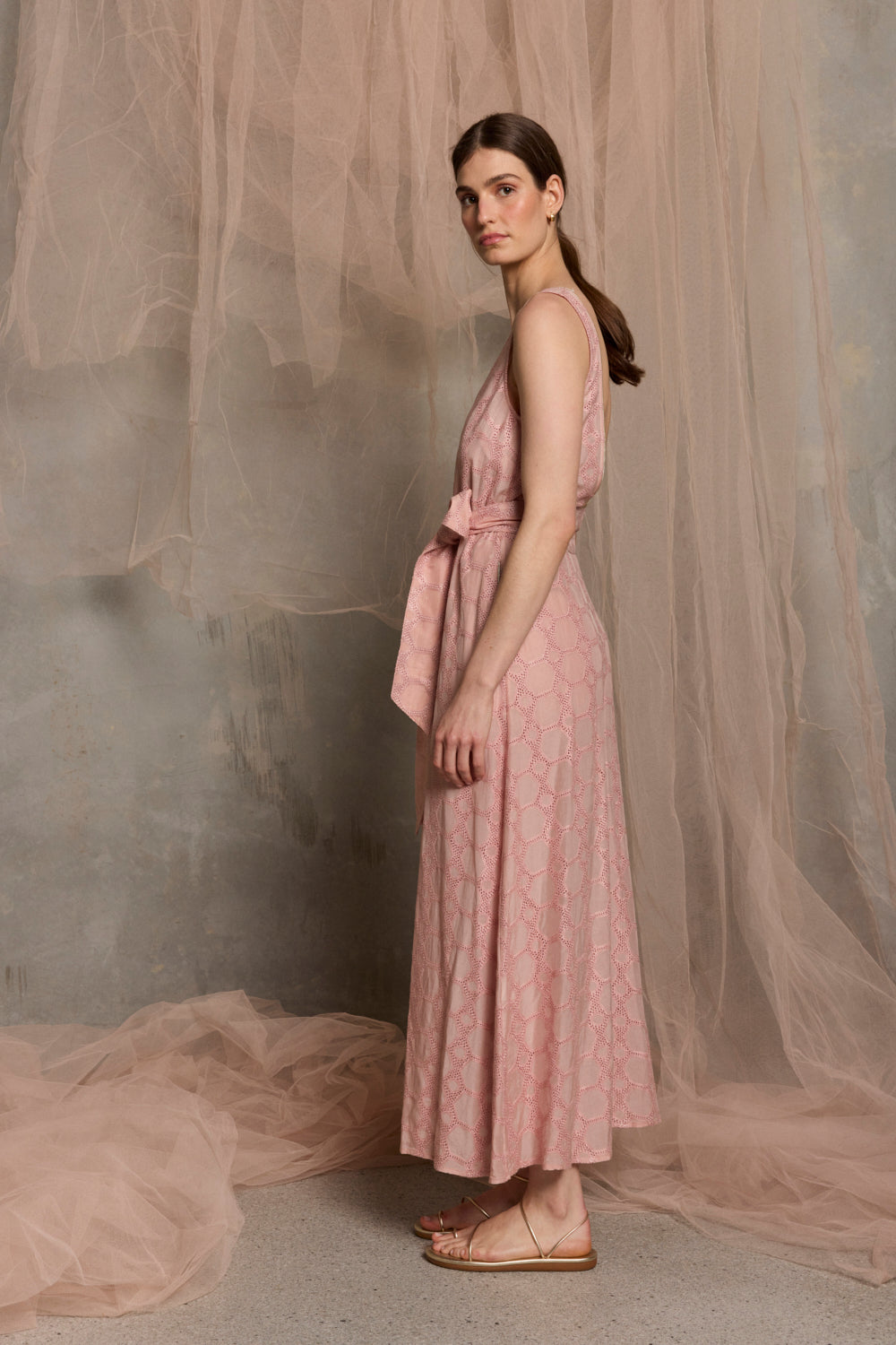 Milazzo Belted Maxi Dress