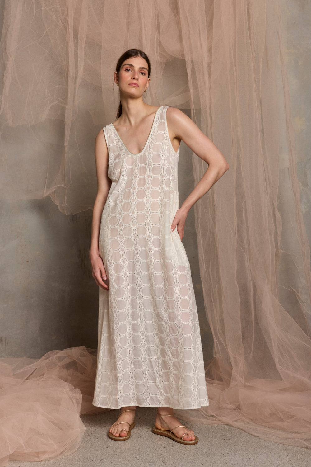 Milazzo Belted Maxi Dress