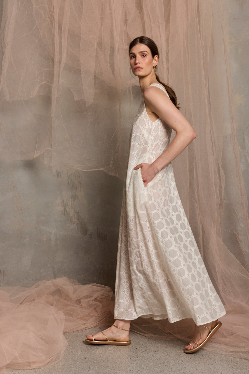 Milazzo Belted Maxi Dress