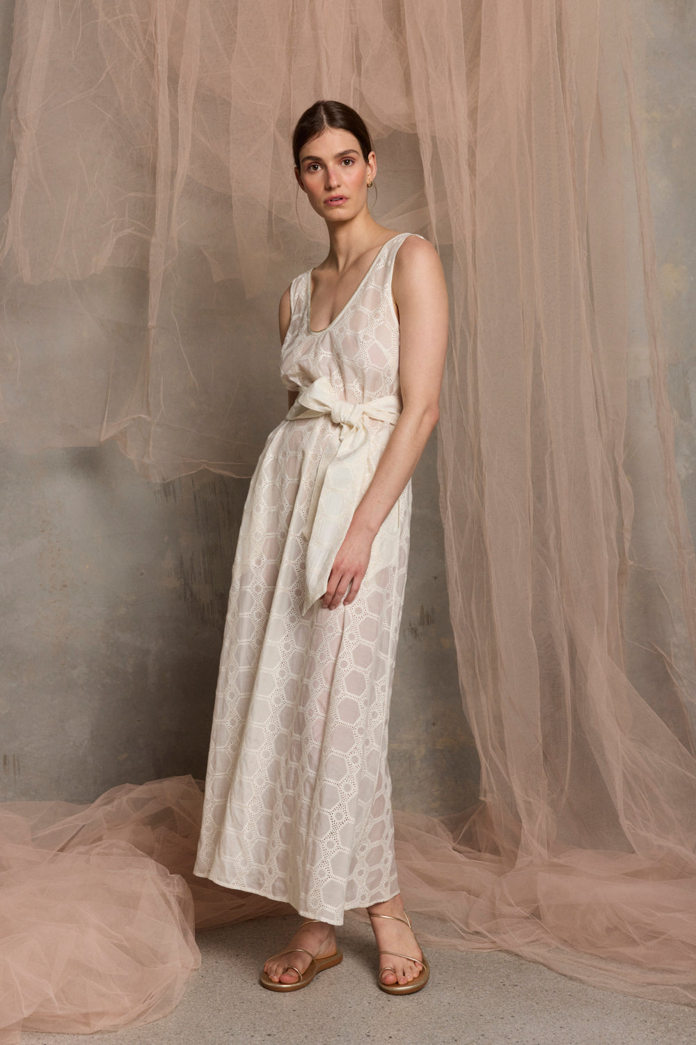 Milazzo Belted Maxi Dress