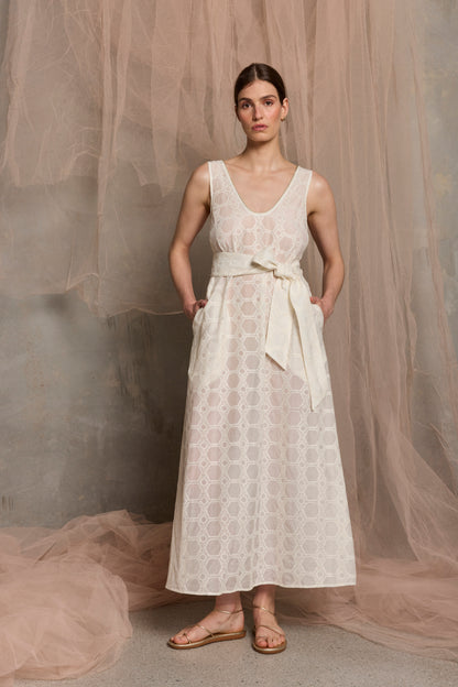 Milazzo Belted Maxi Dress