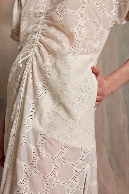 Ionian Drawstring midi Dress