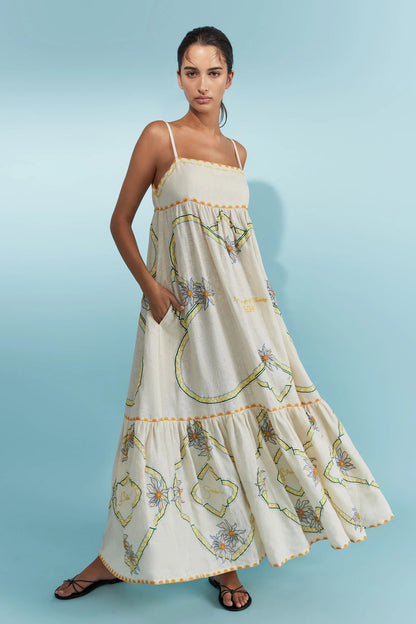 Antipodean Flower Seeker Sun Dress