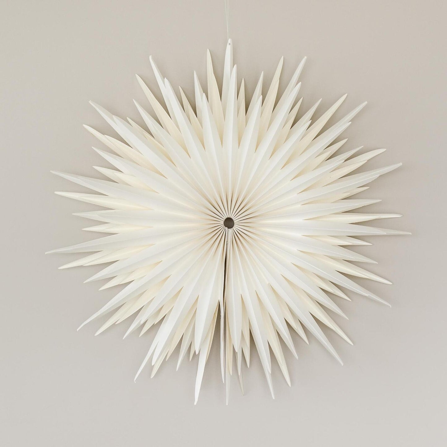 Window & Wall Hanging Star Ornament Off-White HALF PRICE