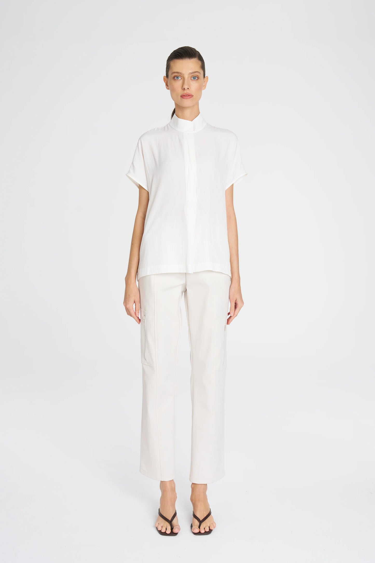 Mela Purdie Funnel Shell Top