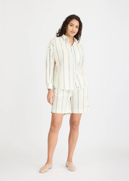LMND Chiara Long Sleeve Stripe Shirt