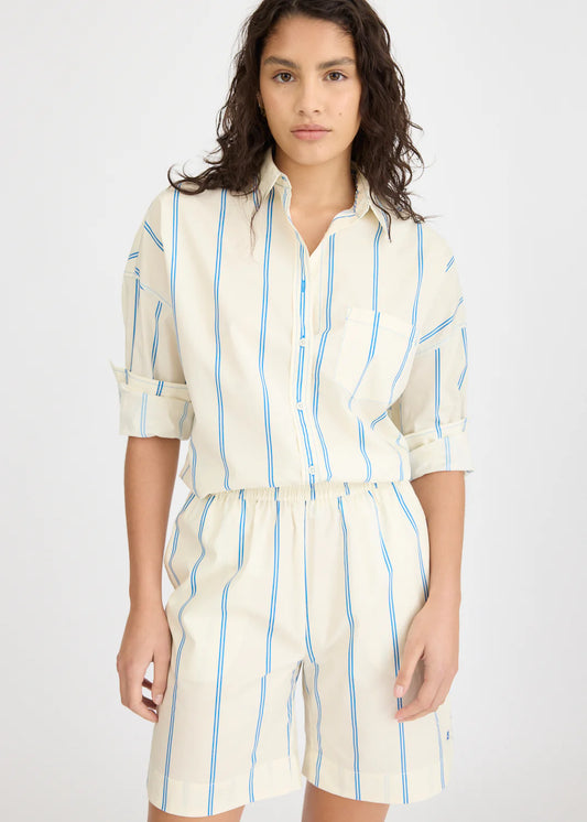 LMND Chiara Long Sleeve Stripe Shirt