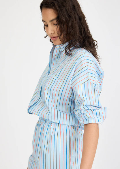 LMND Chiara Long Sleeve Stripe Shirt