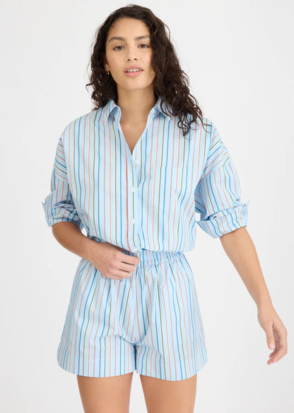 LMND Chiara Long Sleeve Stripe Shirt