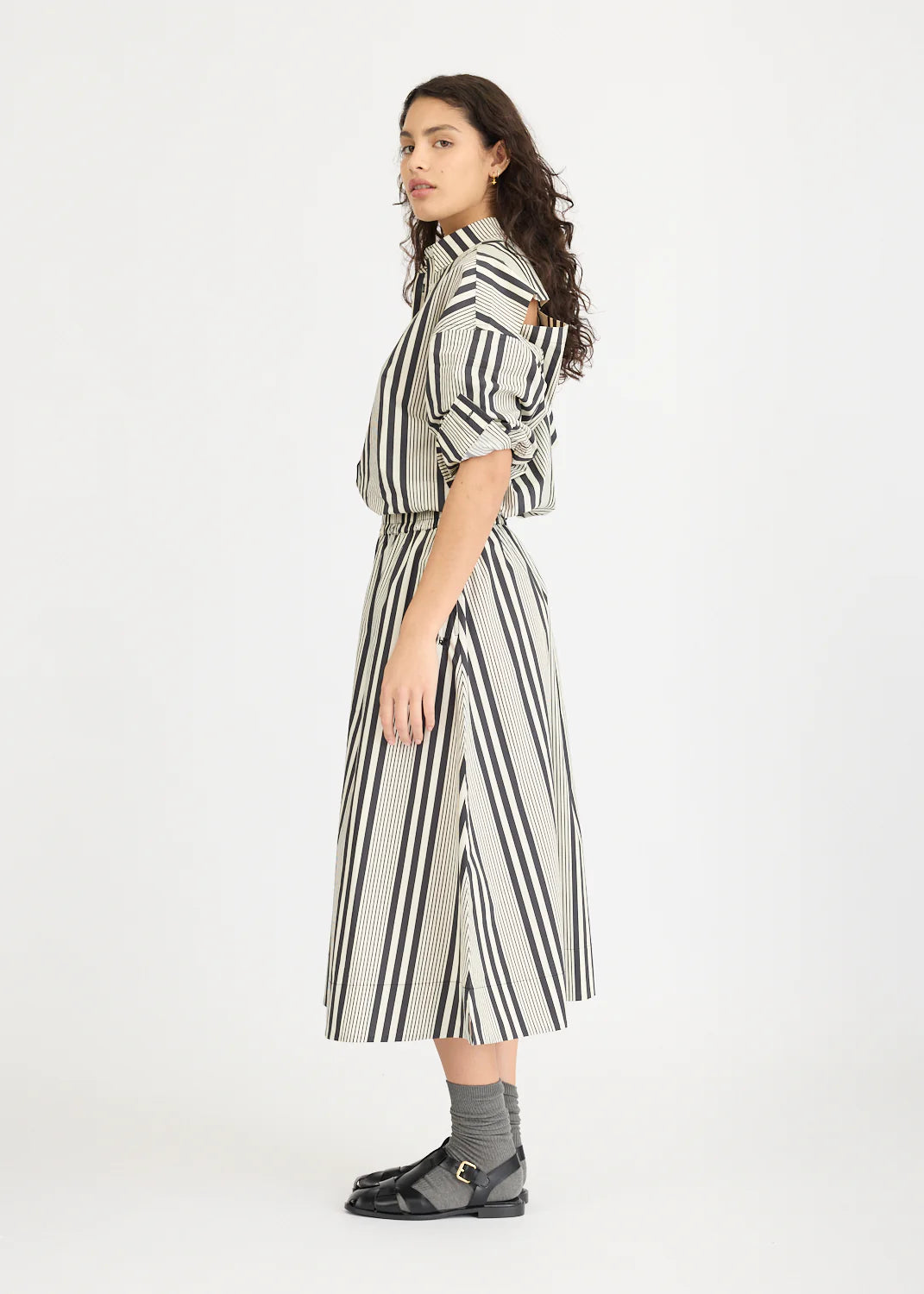 LMND Chiara Skirt Stripe