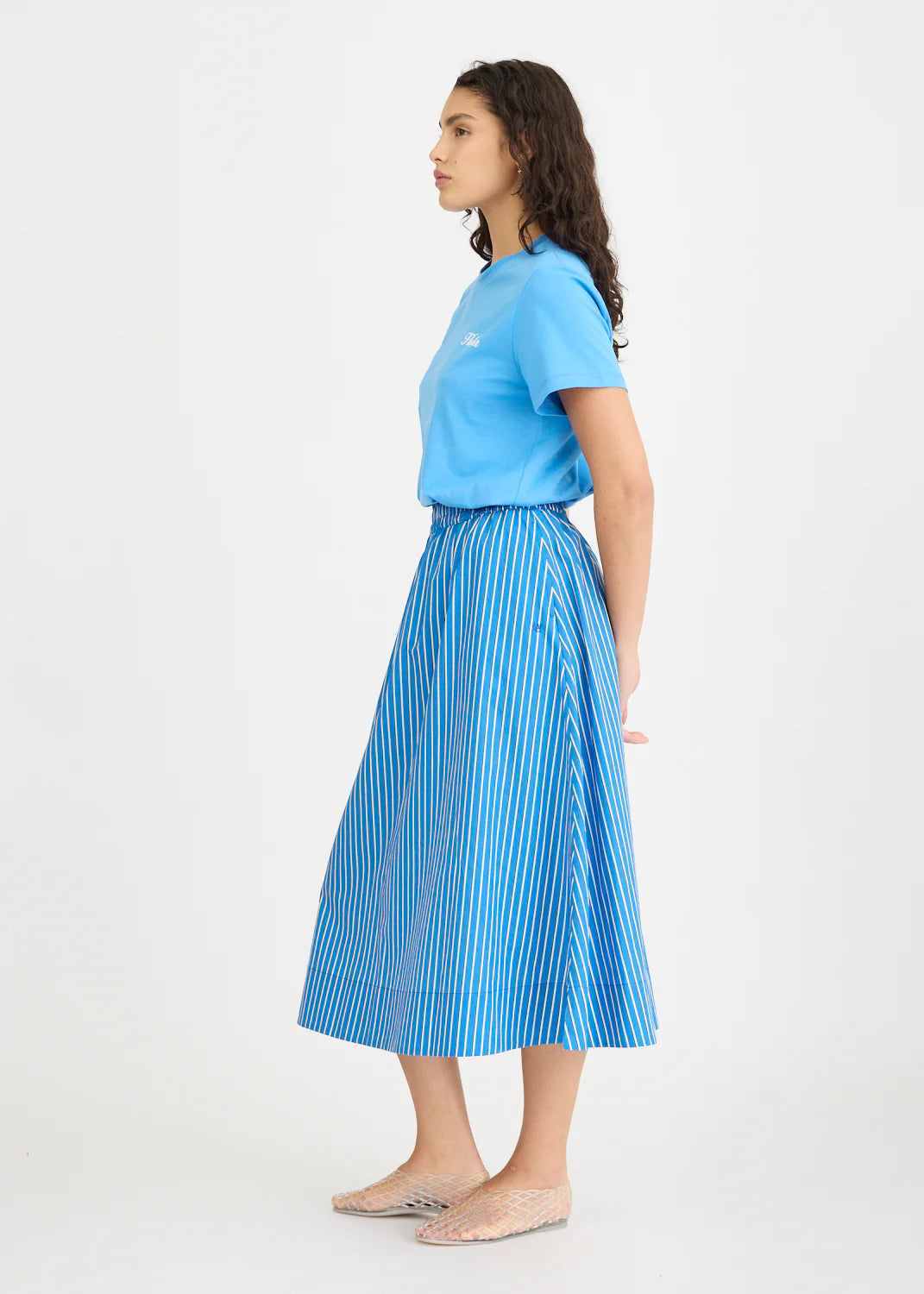 LMND Chiara Skirt Stripe