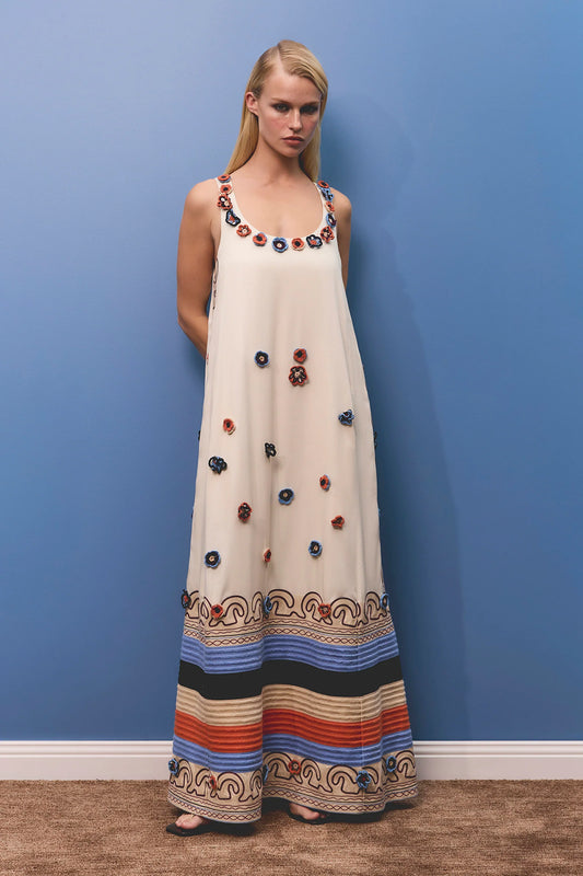Antipodean Rise Scoop Neck Gown