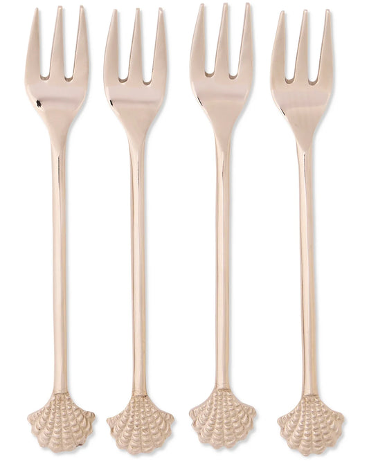 Kip & Co Saltwater Shells Oyster Fork Set