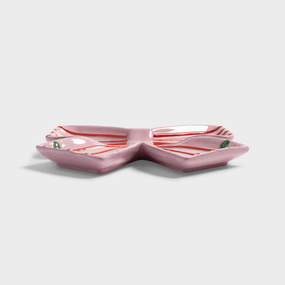 Plate Ribbon Pink