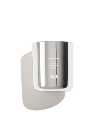 Leif Candle Limited Edition Silver Flannel Flower