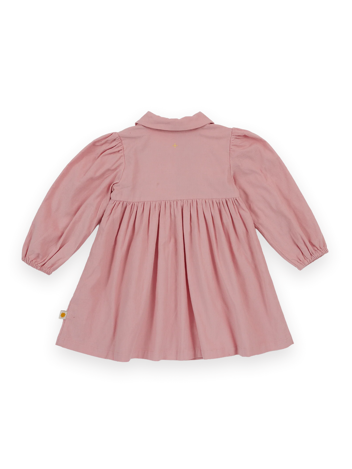 Goldie + Ace Wild Strawberry Corduroy Collar Dress