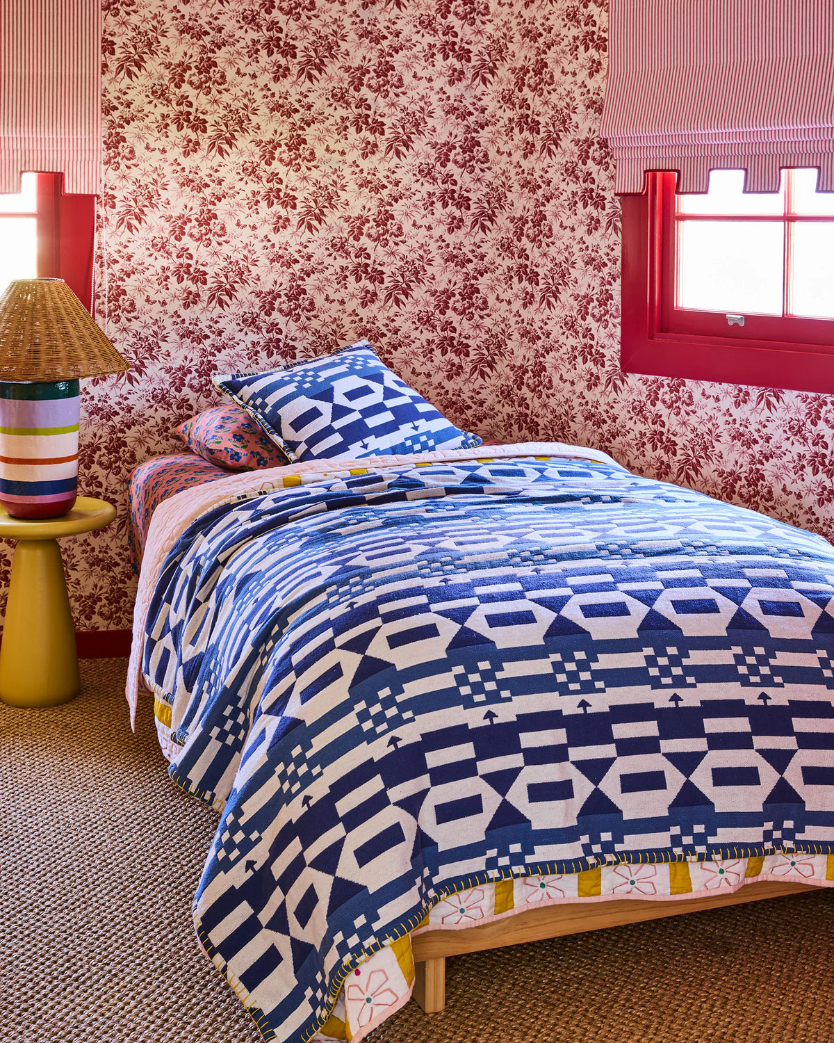 Kip & Co X Anna Spiro Tik Tak Woven Throw