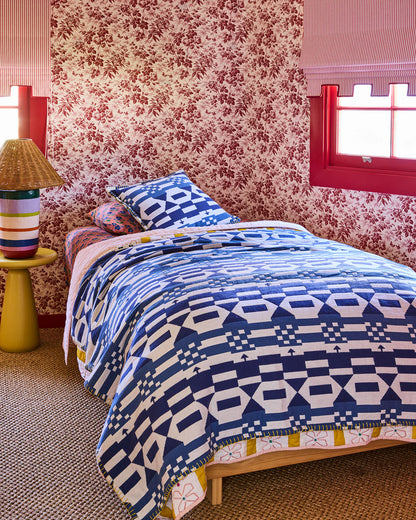 Kip & Co X Anna Spiro Tik Tak Woven Throw