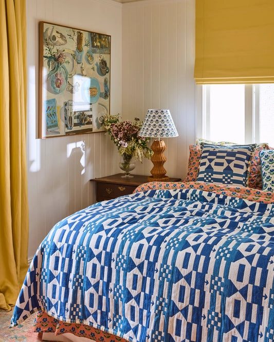 Kip & Co X Anna Spiro Tik Tak Woven Throw