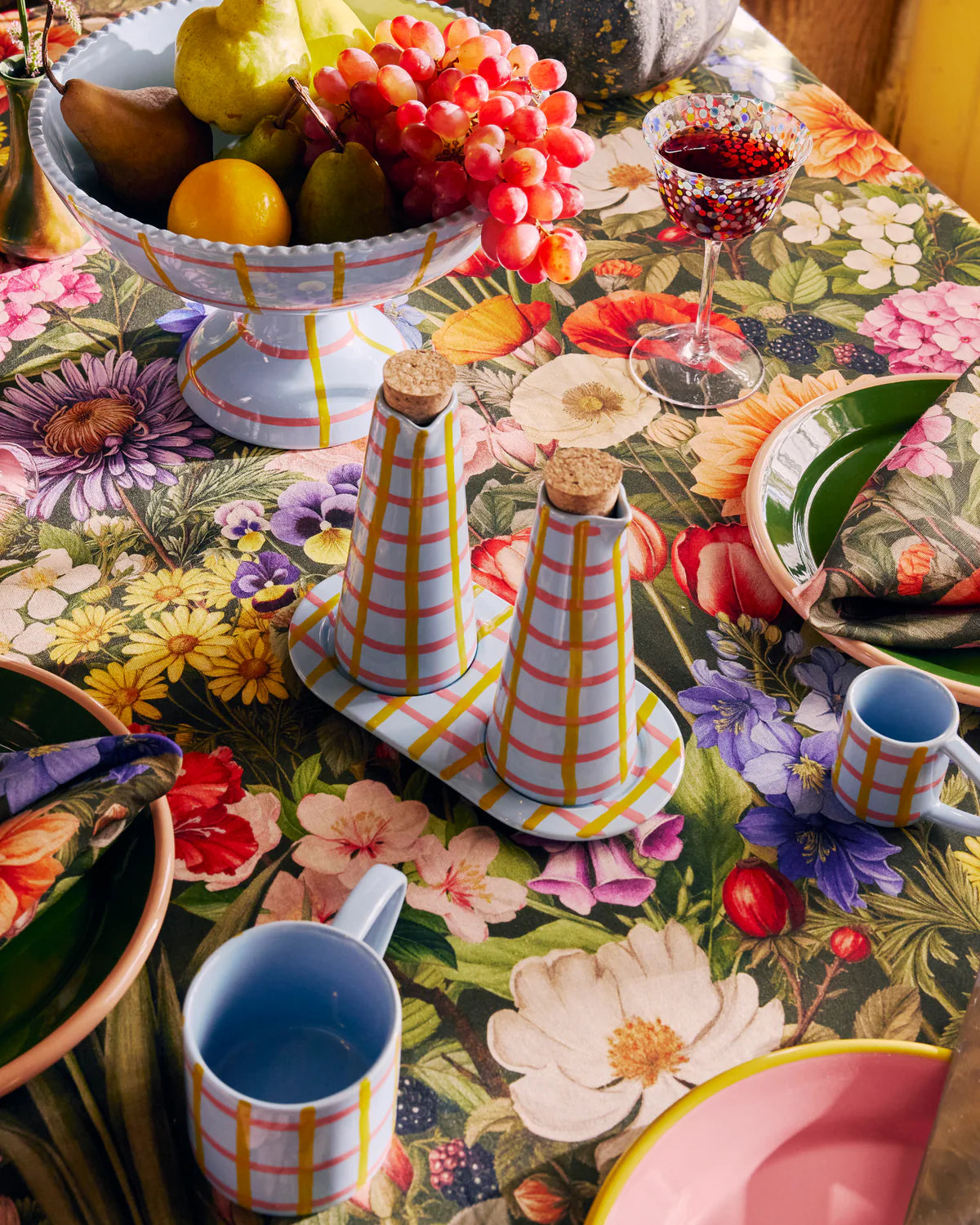 Kip & Co Cottage Garden Eden Tea Towel