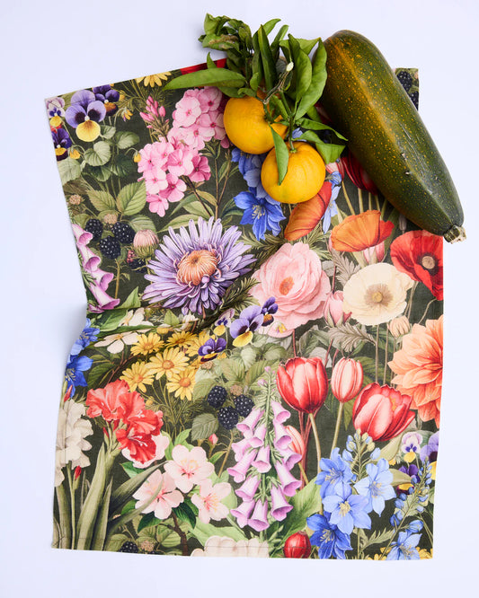 Kip & Co Cottage Garden Eden Tea Towel
