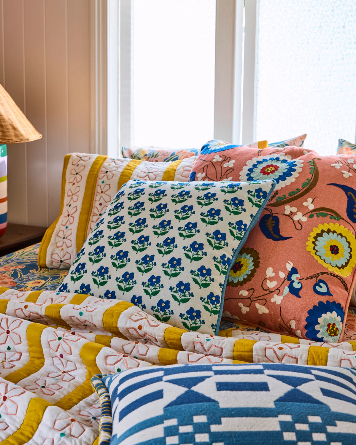 Kip & Co X Anna Spiro Indian Summer Cushion