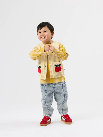 Goldie + Ace Apple Pocket Knit Vest
