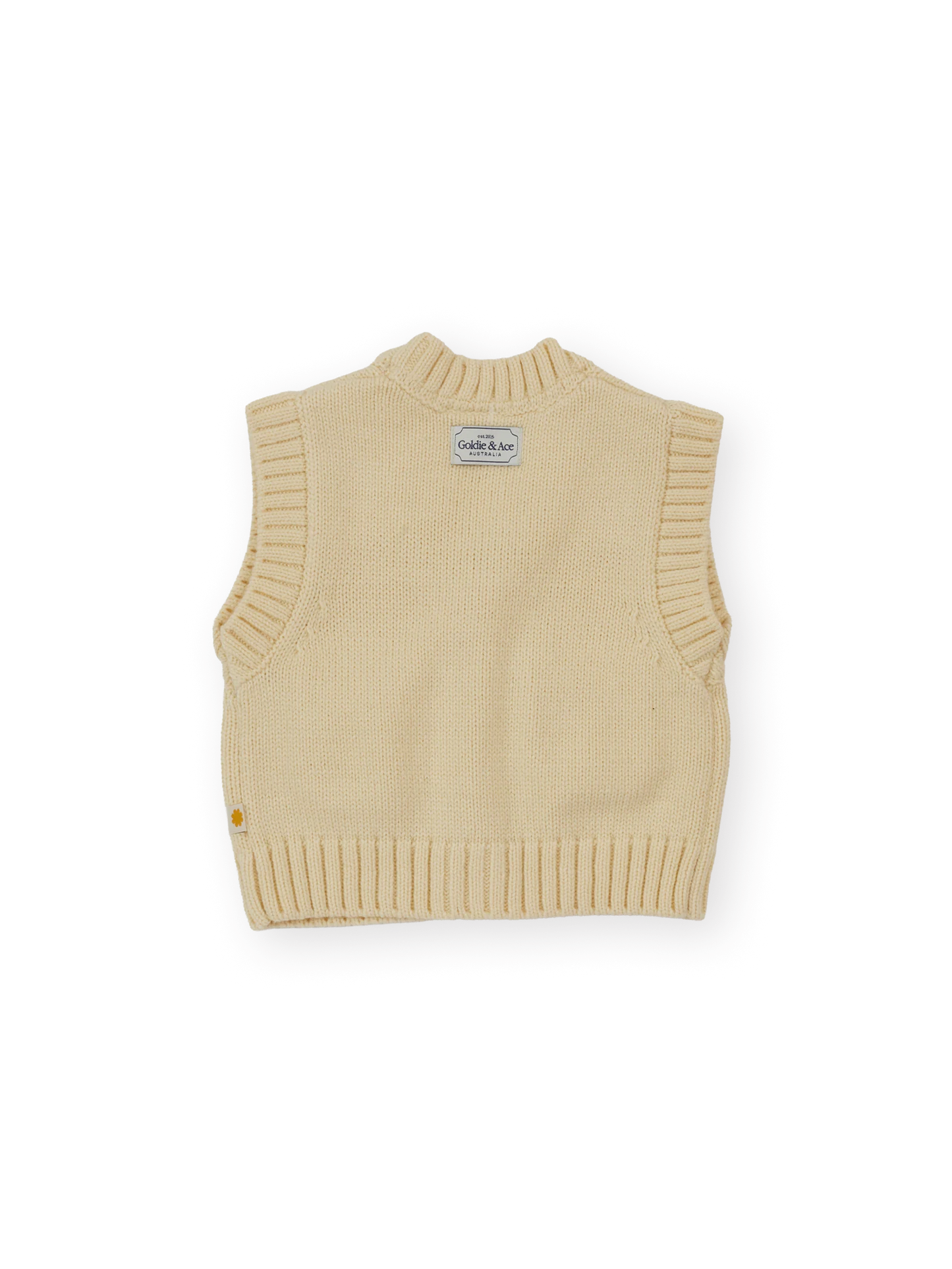 Goldie + Ace Apple Pocket Knit Vest