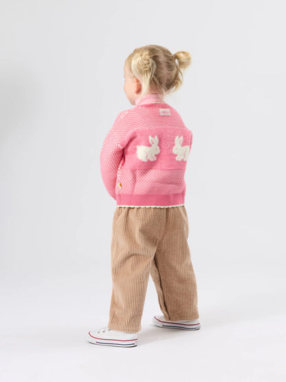 Goldie + Ace Bunny Knit Cardigan