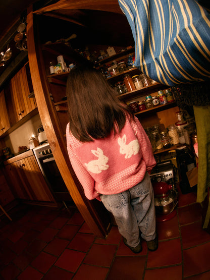 Goldie + Ace Bunny Knit Cardigan