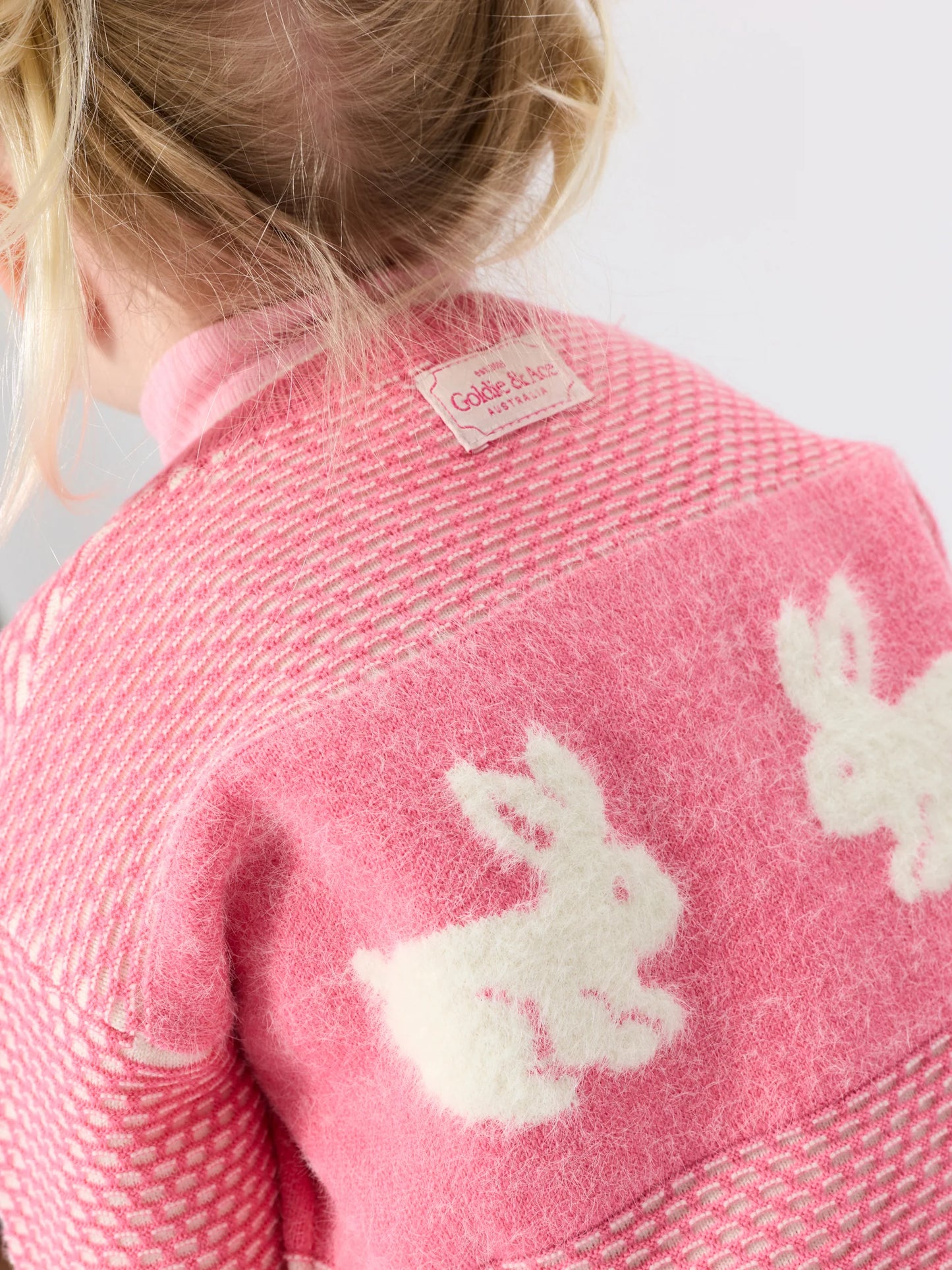 Goldie + Ace Bunny Knit Cardigan