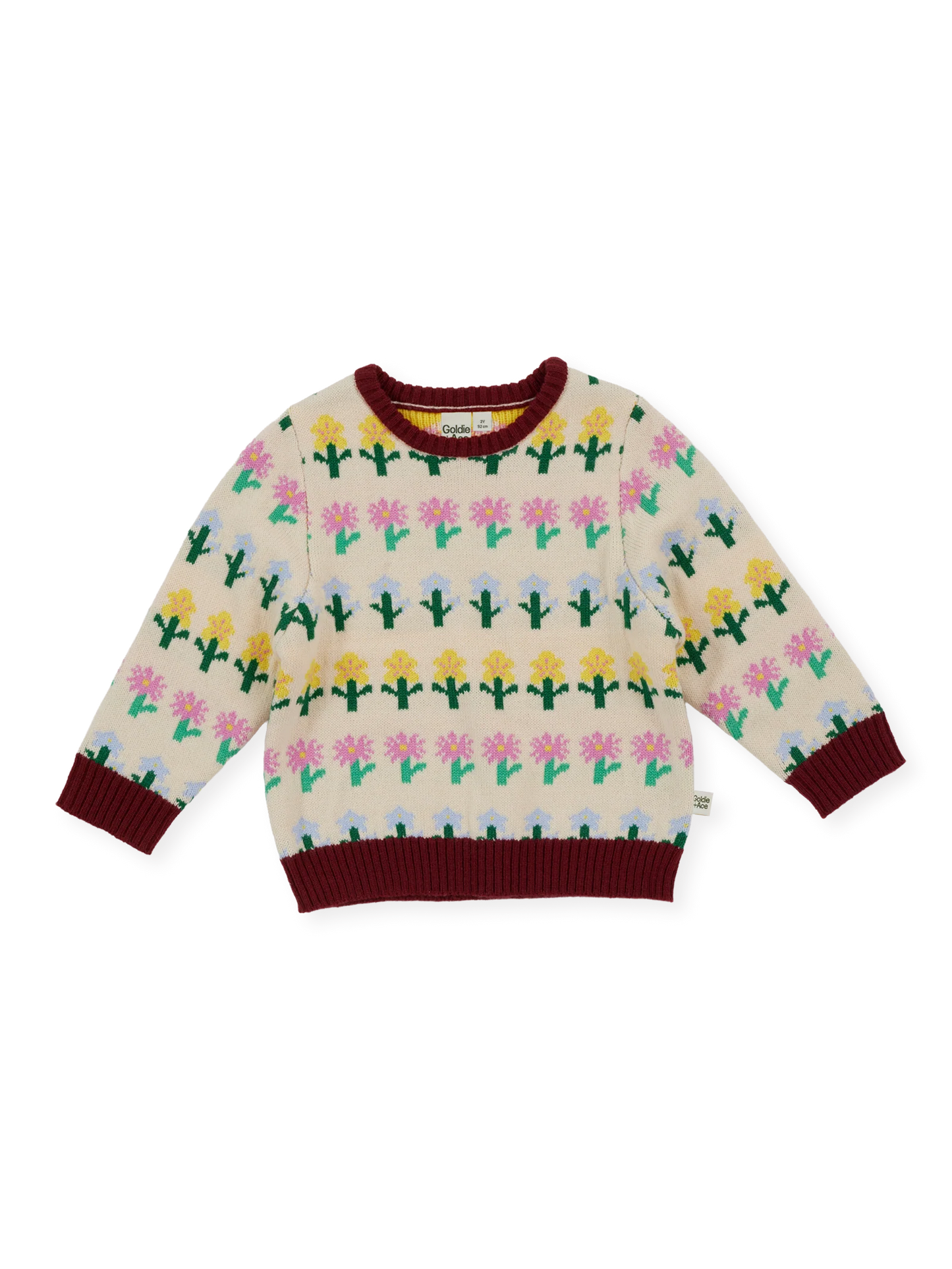 Goldie + Ace Flower Garden Knit Jumper