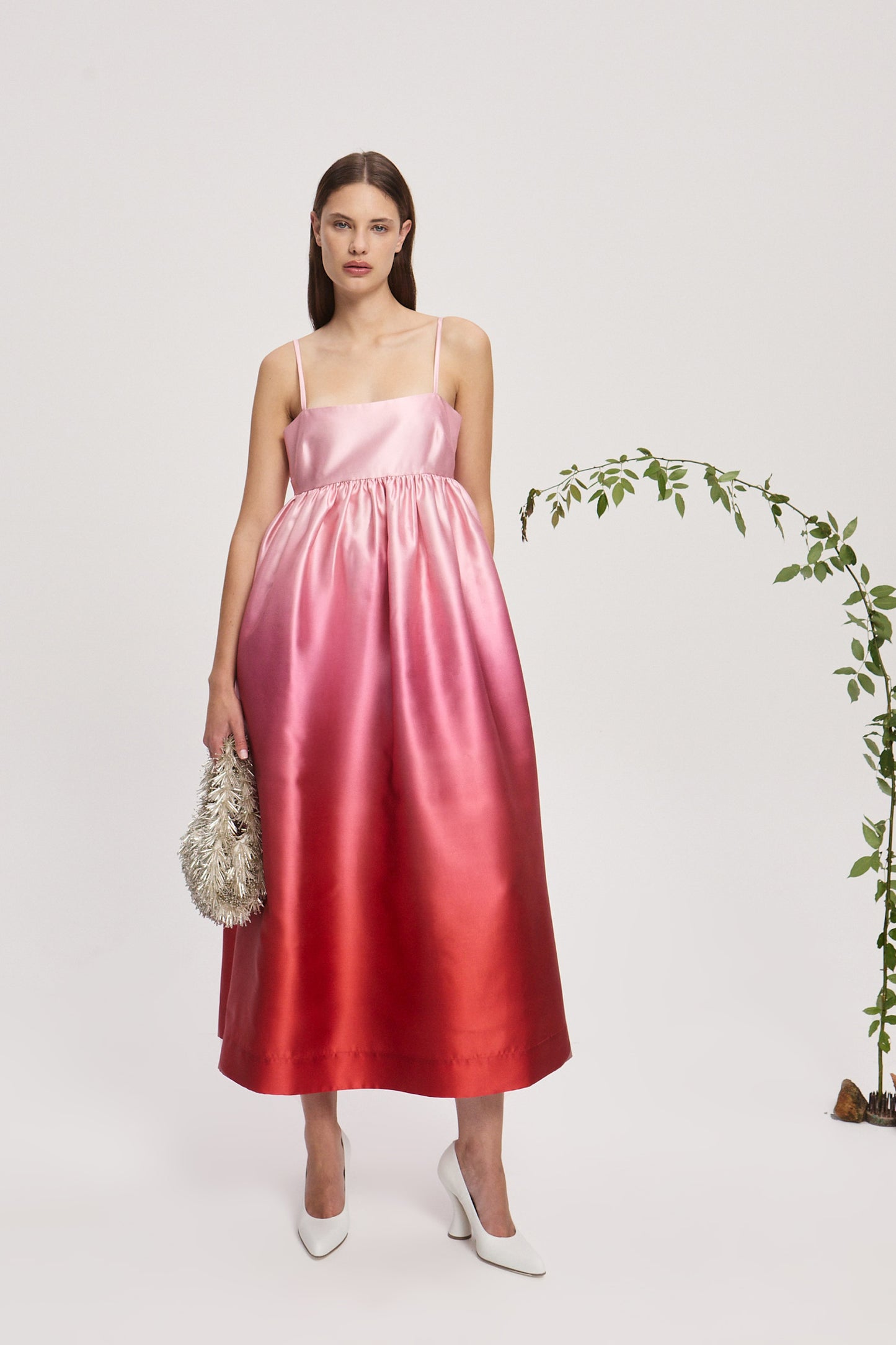 Alemais Inez Ombre Midi Dress